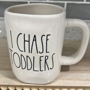 New Rae Dunn I CHASE TODDLERS Coffee Mug